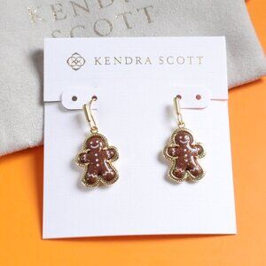 Kendra Scott Gingerbread Drop Earrings Gold